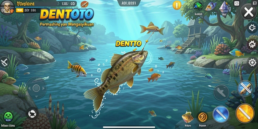 Tangkapan ikan yang spektakuler dalam DENTOTO.
