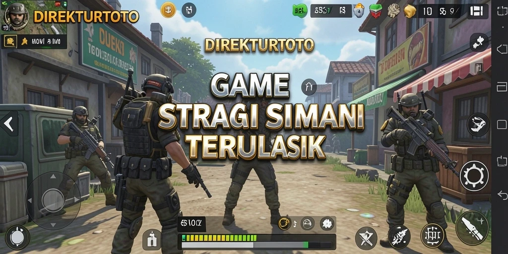 Tangkapan layar gameplay DIREKTURTOTO menunjukkan aksi menarik dan strategi mendalam.