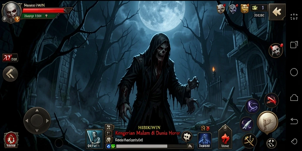 Gameplay HIBIKIWIN yang menakutkan dan mendebarkan.