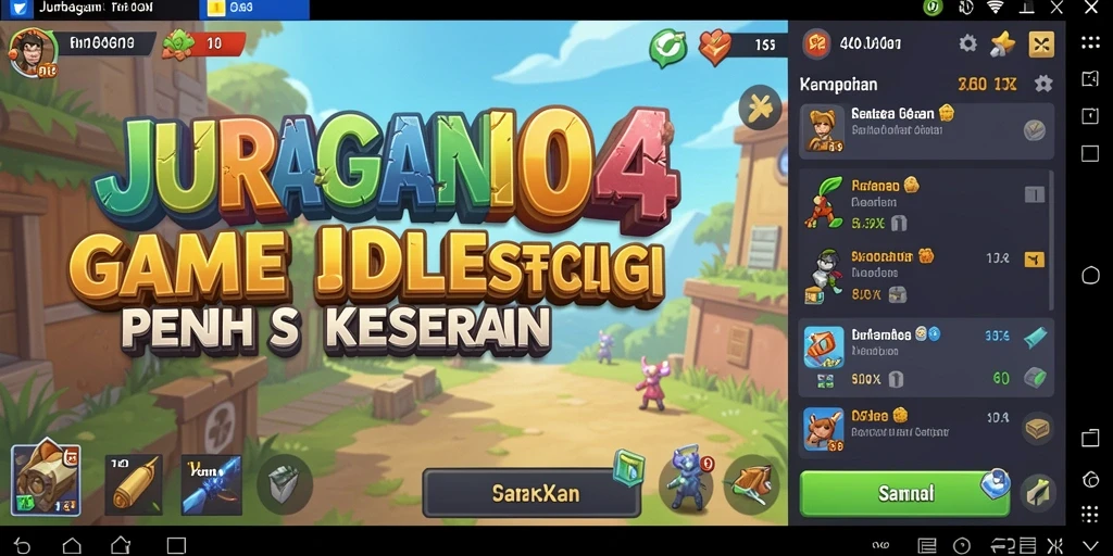 Tampilan gameplay JURAGAN404 yang menarik dan penuh warna.