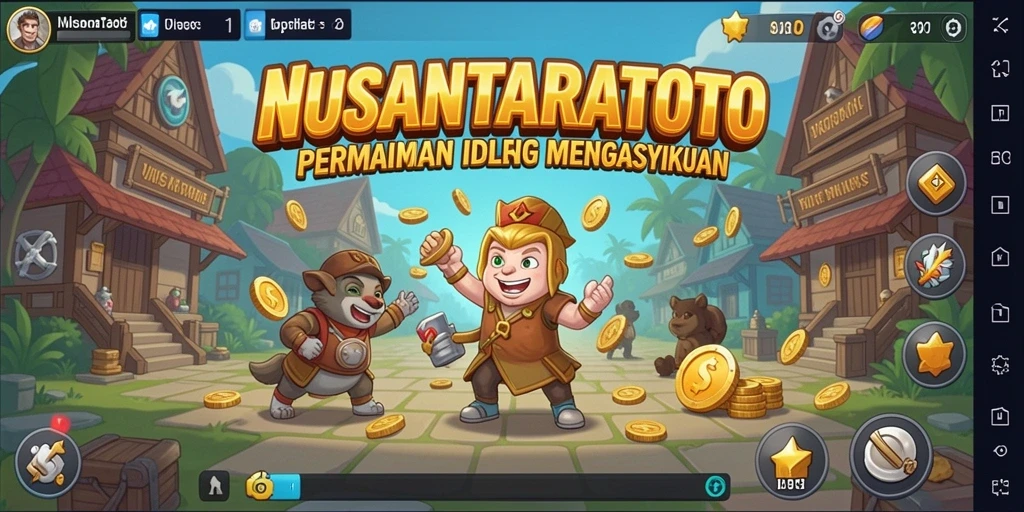 Tampilan gameplay NUSANTARATOTO yang menarik dan mudah diakses.