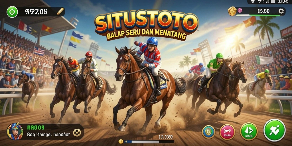 Gameplay seru dan mendebarkan dalam balapan SITUSTOTO.