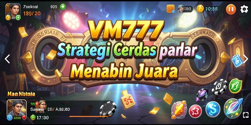 Tampilan gameplay VM777 yang menarik dengan aksi strategi yang mendebarkan.