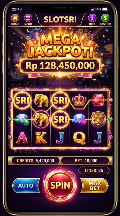 Tampilan daftar aplikasi yang mudah diakses di slotsri.